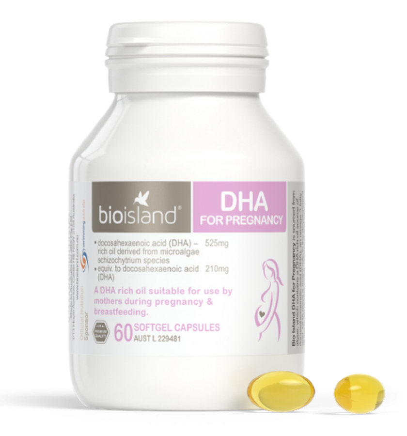 Viên uống Bio Island DHA for Pregnancy 60 viên bổ sung DHA cho phụ nữ mang thai