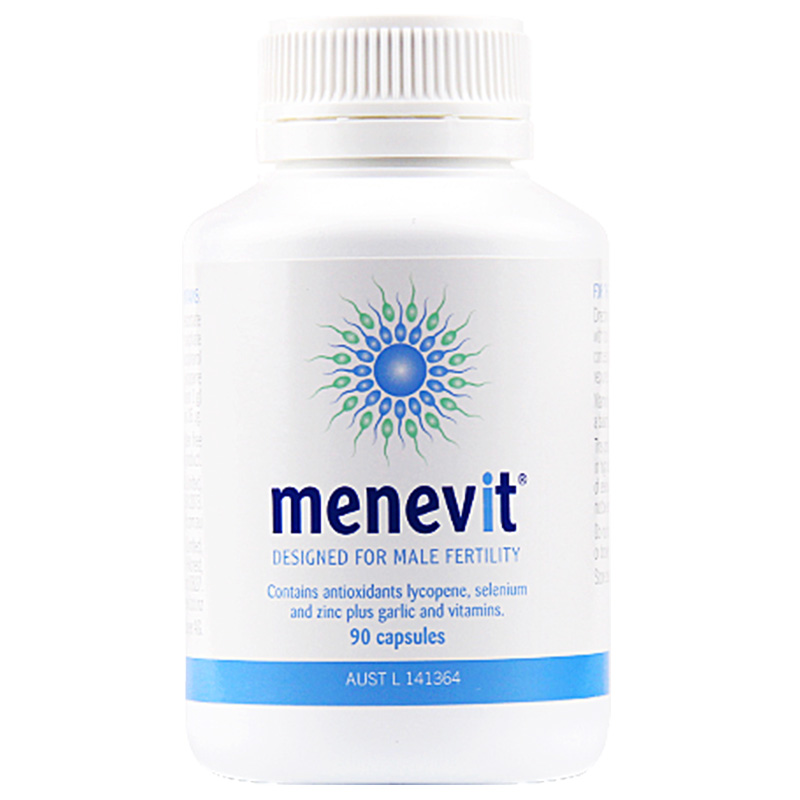 Viên uống Menevit Úc 90 viên hỗ trợ sức khỏe sinh sản nam giới