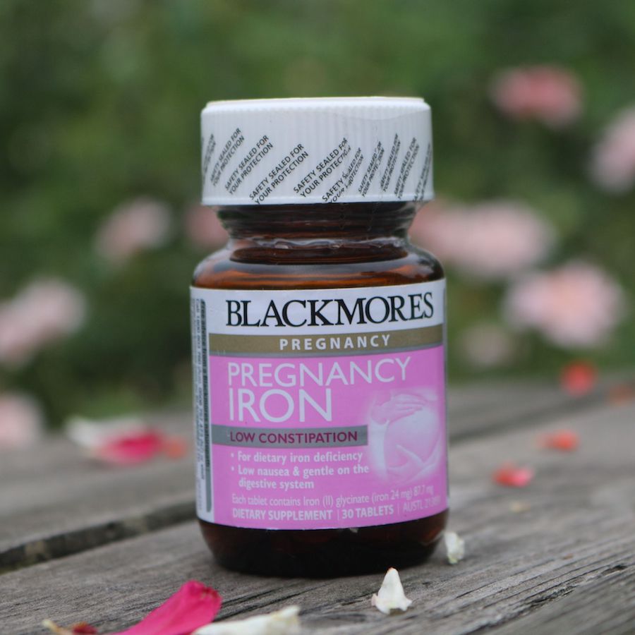 Viên sắt Blackmores Iron Pregnancy 30 viên Úc bổ sung sắt cho phụ nữ mang thai