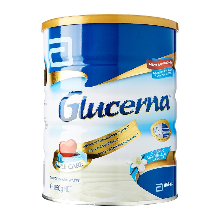 Sữa bột Glucerna Triple Care Vanilla 850g Úc