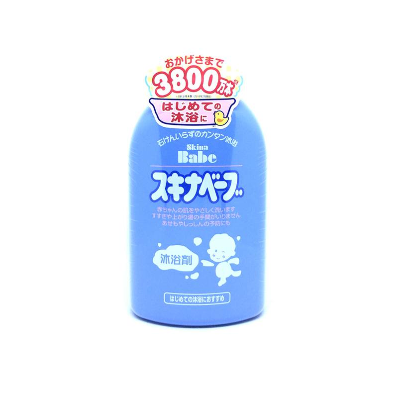 Sữa tắm trị rôm sẩy Skina Babe 500ml (nội địa Nhật) dành cho bé từ sơ sinh
