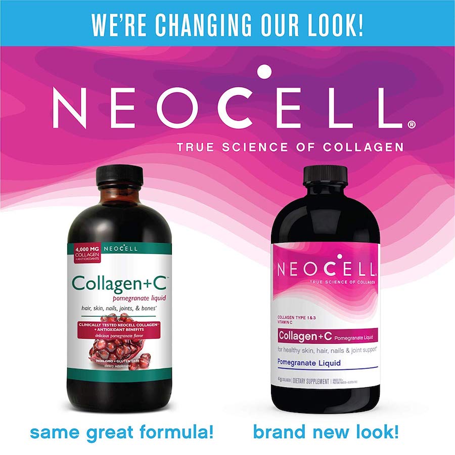 Collagen lựu dạng nước Neocell Collagen +C Pomegranate Liquid 473ml (Mỹ)